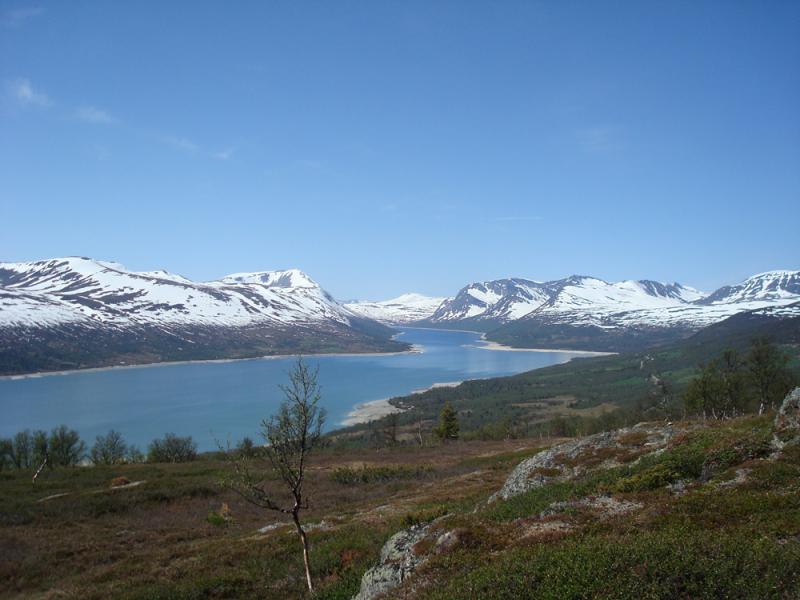 Utsikt mot Gjevilvatnet
