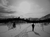 På skitur, Oppdal 2008 2